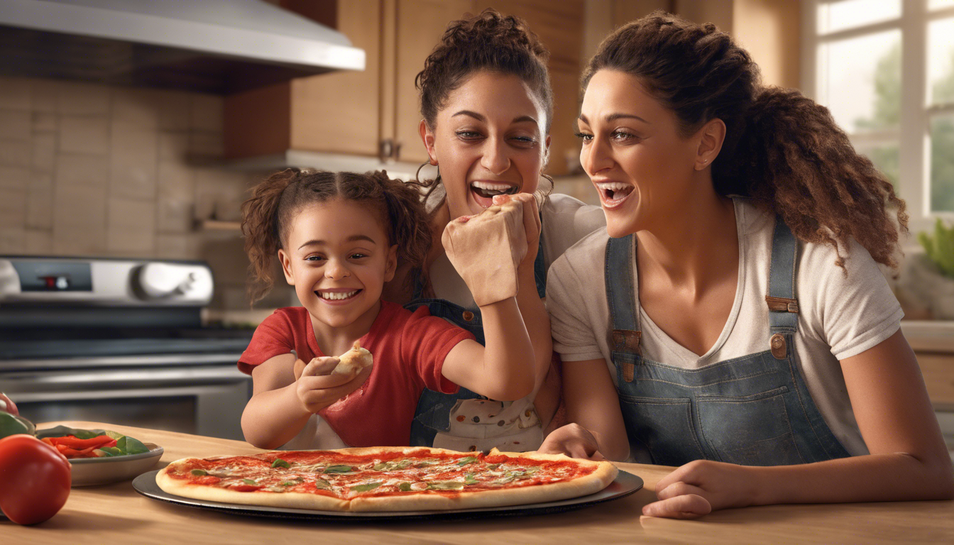 découvrez la tendre complicité entre brittany mahomes et ses enfants alors qu'ils préparent de la pizza ensemble. une scène adorable qui vous fera fondre !