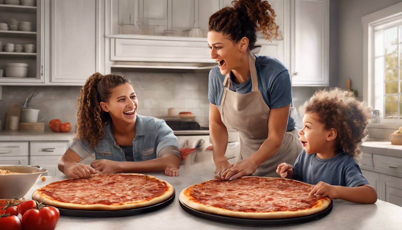 découvrez à quelle point c'est adorable quand brittany mahomes fait de la pizza avec sa fille et que son fils regarde. ne manquez pas cette scène mignonne !
