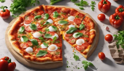 découvrez notre pizza inspirée de la chakchouka, une fusion délicieuse qui allie les saveurs épicées et réconfortantes de ce plat traditionnel. parfaite pour les amateurs de nouveautés culinaires, chaque bouchée vous transporte au cœur de la méditerranée. savourez cette expérience gustative unique dès aujourd'hui!
