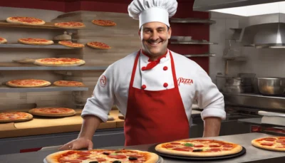 Alexandre Ciottoli, pizzaïolo de Six-Fours, qualifié pour le championnat de France de la pizza après sa victoire au championnat de Corse à Borgo.